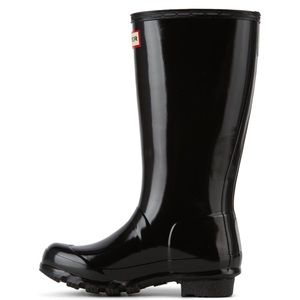 Hunter Black Original Gloss Boots